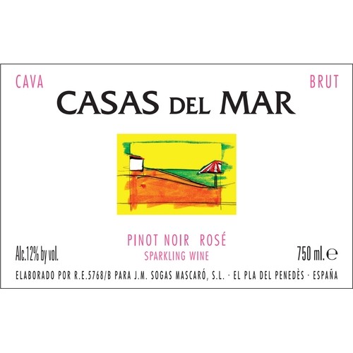 Casas del Mar Pinot Noir Rosé CAVA
